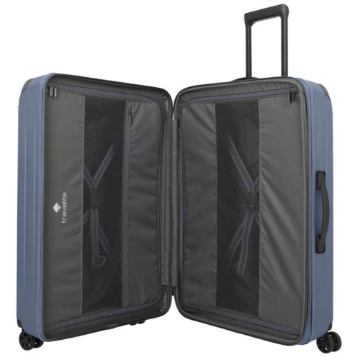 Travelite Dynamic XL extra nagy méretű bőrönd kék