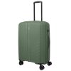 Travelite Air Striple M zöld bővíthető közepes méretű bőrönd