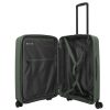 Travelite Air Striple M zöld bővíthető közepes méretű bőrönd