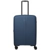 Travelite Air Striple M kék bővíthető közepes méretű bőrönd