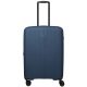Travelite Air Striple M kék bővíthető közepes méretű bőrönd