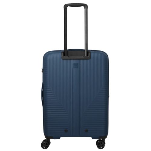 Travelite Air Striple M kék bővíthető közepes méretű bőrönd