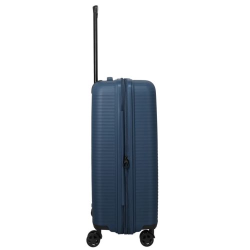 Travelite Air Striple M kék bővíthető közepes méretű bőrönd