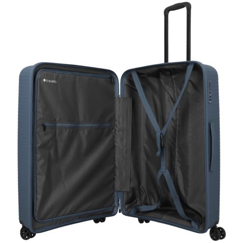 Travelite Air Striple L kék nagy méretű bőrönd