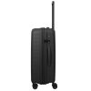 Travelite Air Striple M fekete bővíthető közepes méretű bőrönd