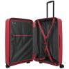 Travelite Air Striple L piros nagy méretű bőrönd