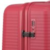 Travelite Air Striple L piros nagy méretű bőrönd