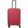 Travelite Air Striple M piros bővíthető közepes méretű bőrönd
