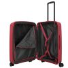 Travelite Air Striple M piros bővíthető közepes méretű bőrönd