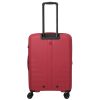 Travelite Air Striple M piros bővíthető közepes méretű bőrönd