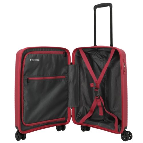 Travelite Air Striple S piros kabinbőrönd