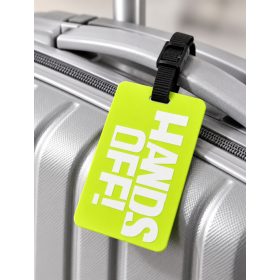 Travelite zöld bőröndcímke