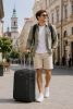 Travelite Briize M fekete közepes gurulós utazótáska 91018-01