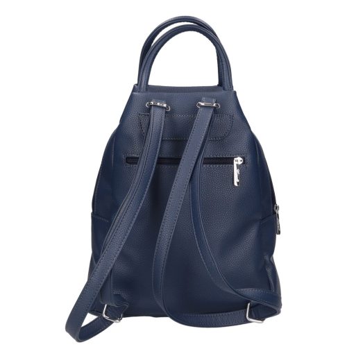 Karen D 694 kék rostbőr női táska