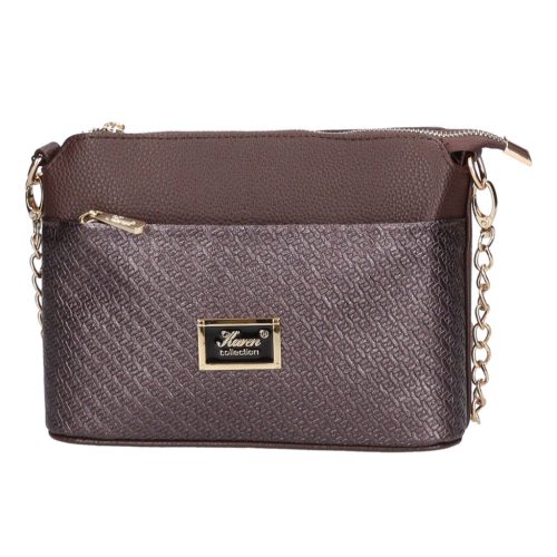 Karen 9358 barna rostbőr táska