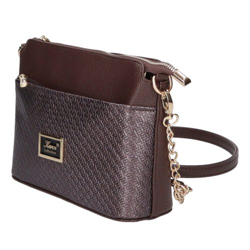 Karen 9358 barna rostbőr táska