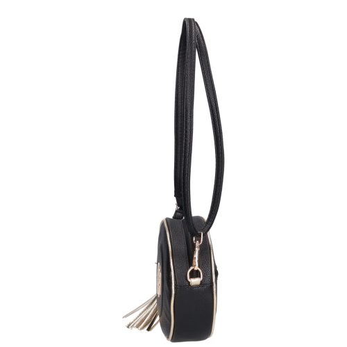 Chiara I 5013 fekete arany rostbőr táska