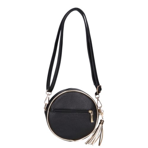 Chiara I 5013 fekete arany rostbőr táska