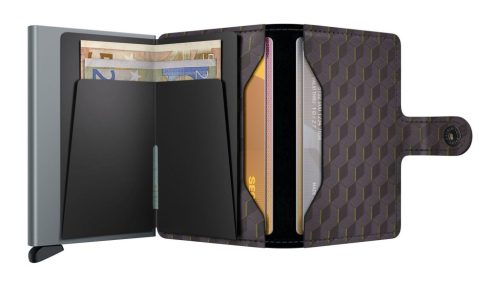 Secrid Miniwallet Optical Grey Yellow