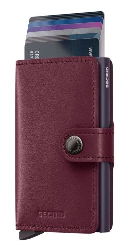 Secrid Miniwallet Original Cranberry kártyatartó