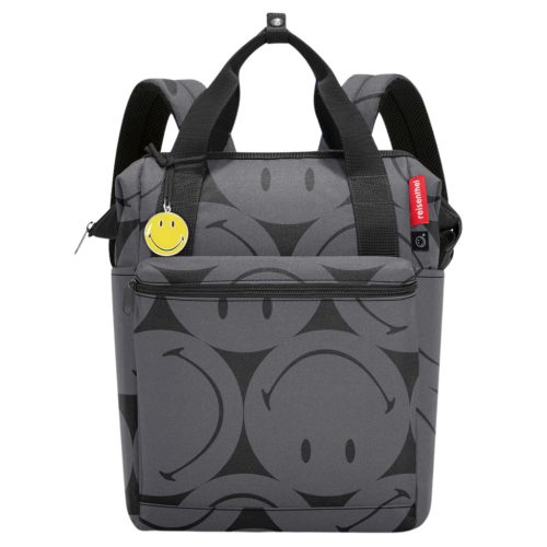 Reisenthel allrounder R smiley grey hátizsák JR7085