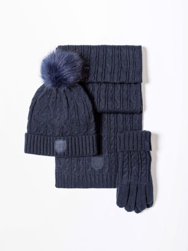 Heavy Tools POLLY25 navy női kötött sál