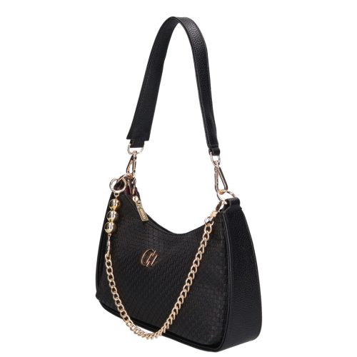 Chiara M 8022 fekete rostbőr táska