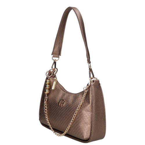 Chiara M 8022 bronz rostbőr táska