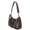 Chiara M 8022 barna rostbőr táska