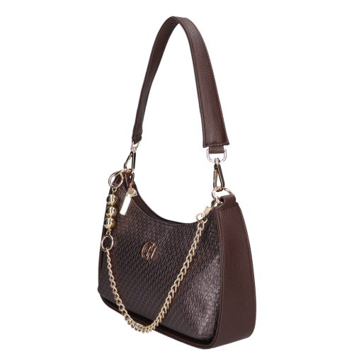 Chiara M 8022 barna rostbőr táska