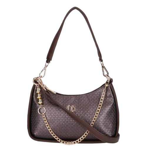 Chiara M 8022 barna rostbőr táska