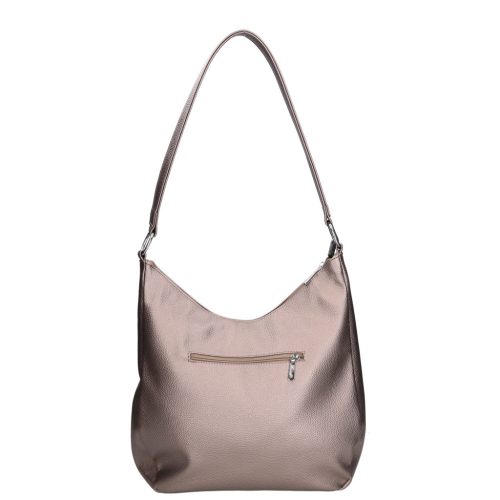 Karen 2397 bronz virág rostbőr női táska