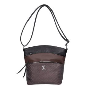 Karen 1716 fekete barna rostbőr táska