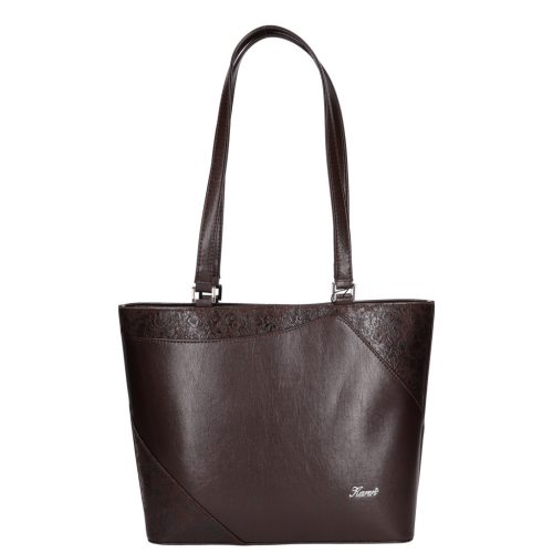 Karen 1522 barna fényes virág rostbőr női válltáska