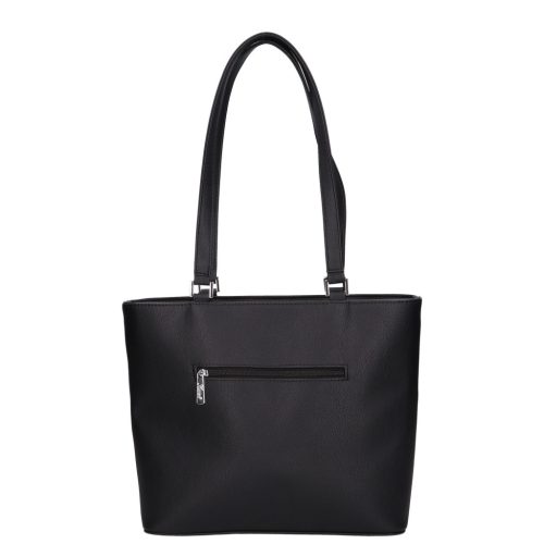 Karen rostbőr táska 1522 fekete új virág