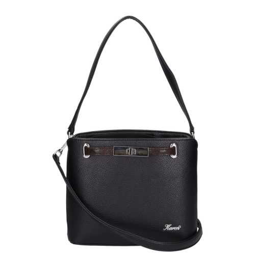 Karen 1654 fekete barna rostbőr táska