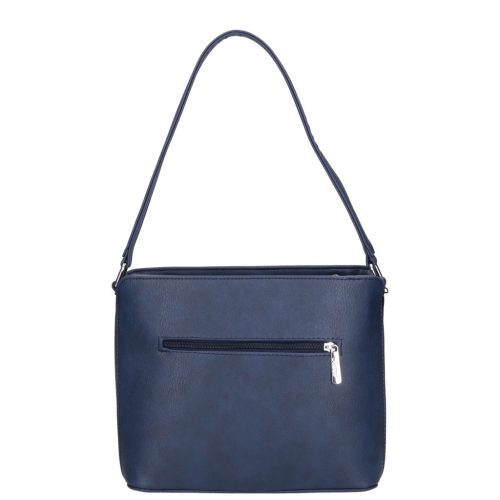 Karen 1654 kék rostbőr táska