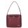 Karen 1654 bordó rostbőr táska
