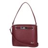 Karen 1654 bordó rostbőr táska