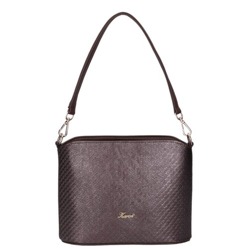 Karen S 087 barna rostbőr táska