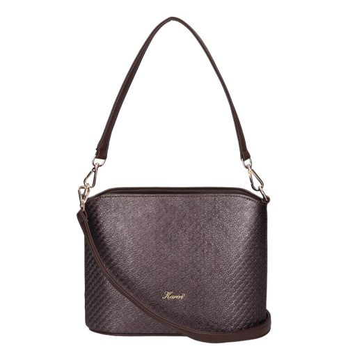 Karen S 087 barna rostbőr táska