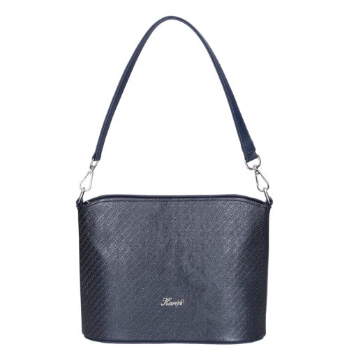 Karen S 087 kék rostbőr táska