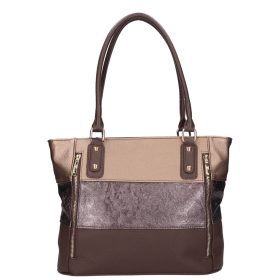 Karen N 087 barna bronz rostbőr táska