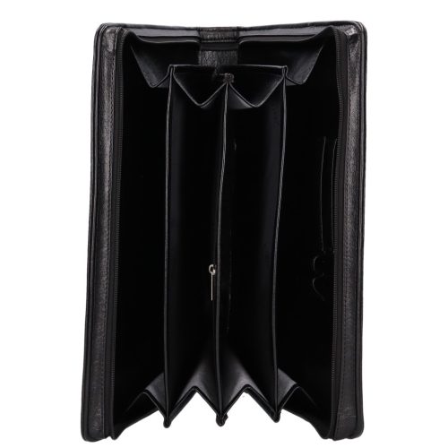 Karen R 015 fekete rostbőr táska