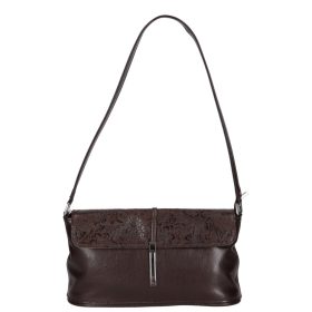 Karen 020 barna virág rostbőr táska