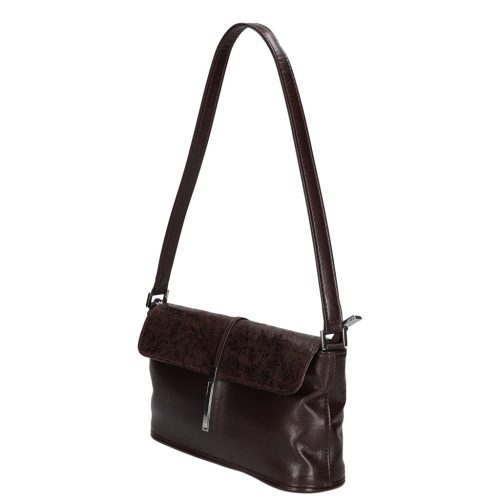 Karen 020 barna virág rostbőr táska