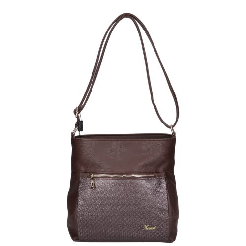 Karen 1607 barna rostbőr táska