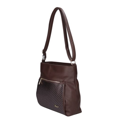 Karen 1607 barna rostbőr táska