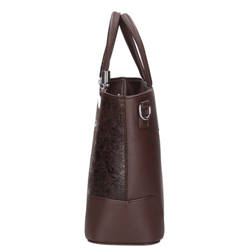 Karen 1491 bis barna virág rostbőr táska