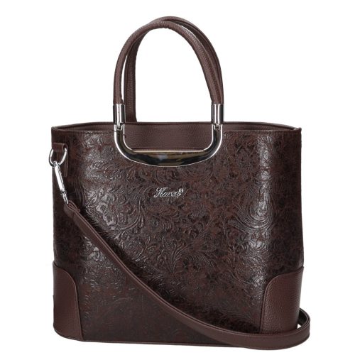 Karen 1491 bis barna virág rostbőr táska